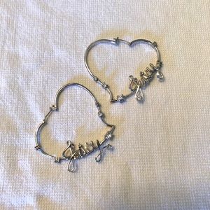 Juicy Couture Heart Earrings